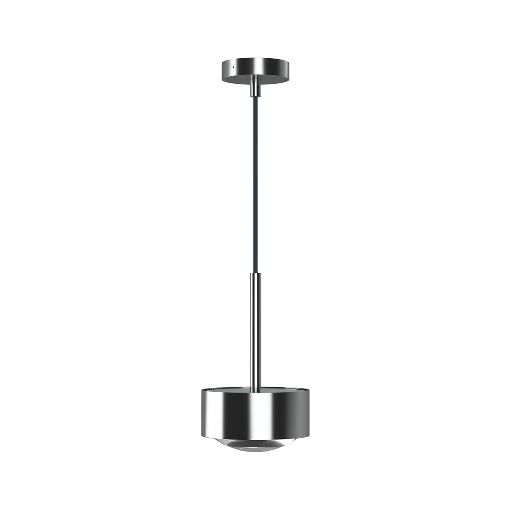 Top Light Puk Maxx Long One LED Pendelleuchte (chrom, Linse klar) chrom | Linse klar 5-38002+2-3036