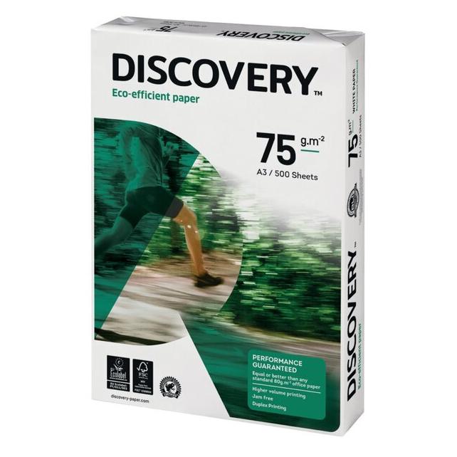Discovery Kopierpapier (A3, 500 Blätter, 75 g/m²) (8342B75LAAB)