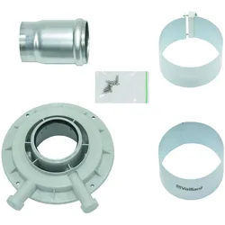Geräteanschlussstück Brennwert für Luft-/Abgasführung 63/96 mm