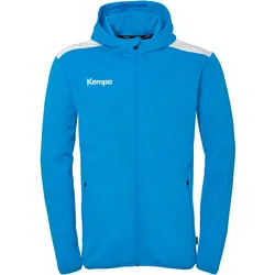 Kempa Emotion 27 Kapuzenjacke kempablau/weiß 3XL