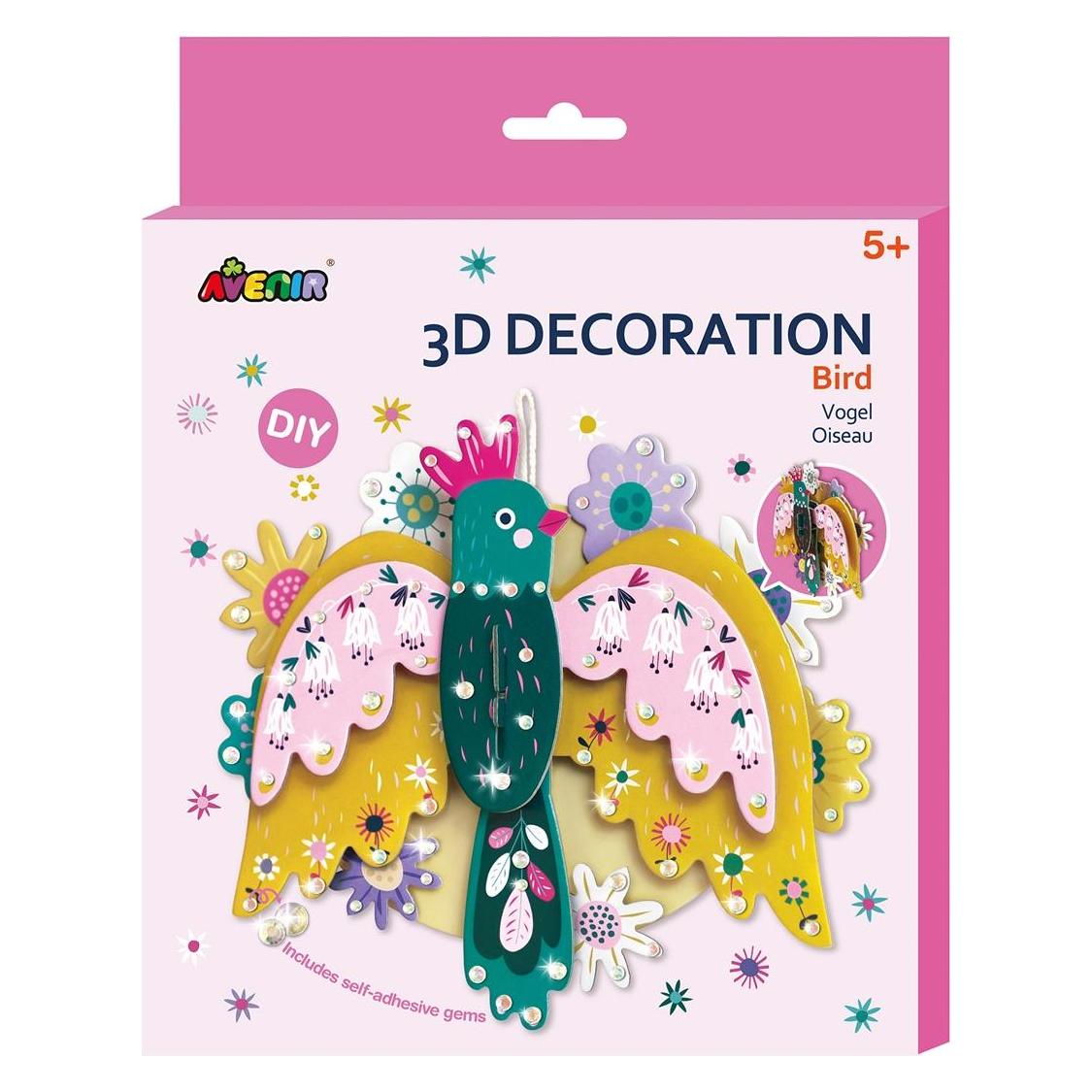 Avenir 3D Dekoration Vogel (6920773350673)