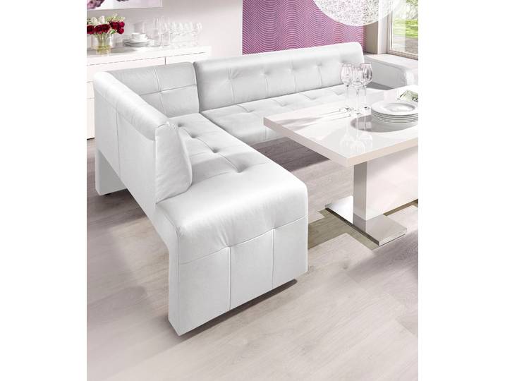 exxpo - sofa fashion Barista, bequem und elegant, hohe Bodenfreiheit Eckbank Barista bequem und elegant, hochwertige Detailverarbeitung