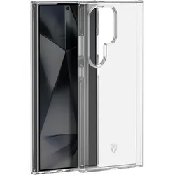 Force Case Schutzhülle für Galaxy S24 ULTRA Verstärkt FEEL Tryax System 3D-Einsätze (Samsung Galaxy S24 Ultra), Smartphone Hülle, Transparent