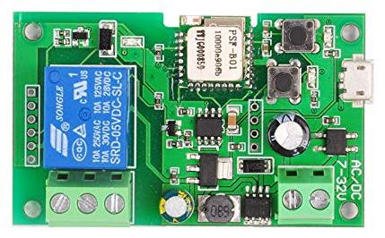 Selius Draadloze wifi-schakelaar relaismodule voor Smart Home Automation