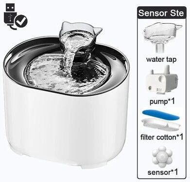 Inspire Essentials FreshFlow Automatic Cat Water Fountain 14
