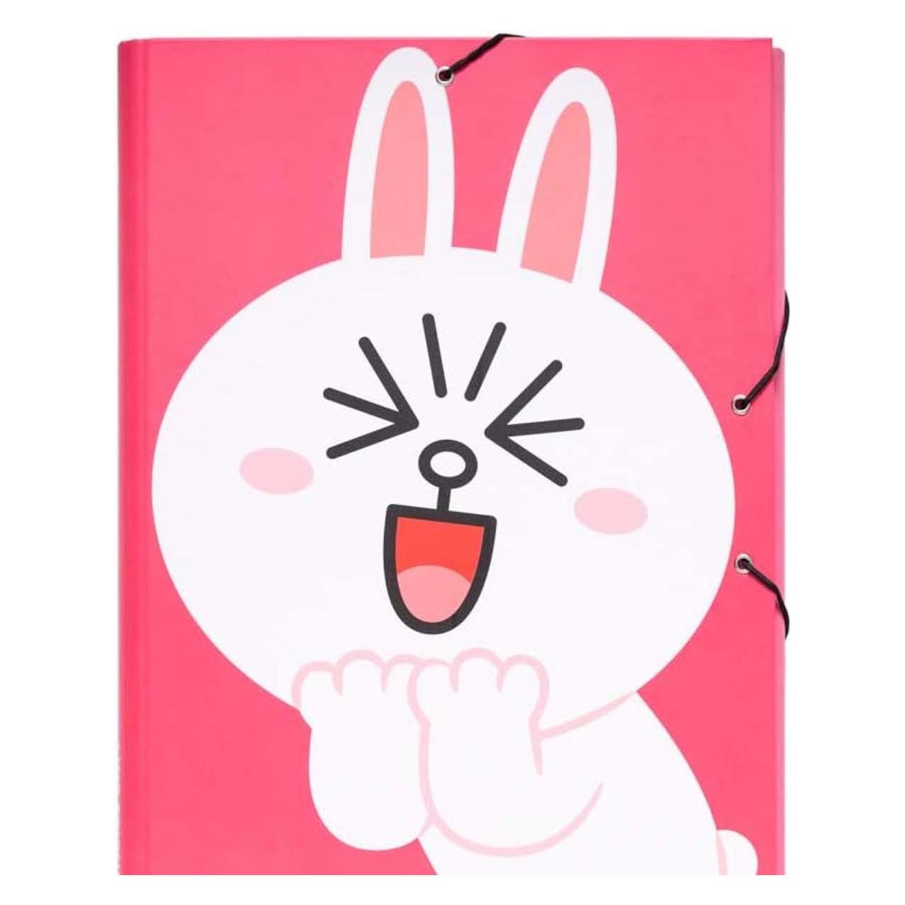Line Friends CONY Hase A4 Dokumentenmappe (24 x 34 cm) (A4, 1x) (CSG0059)