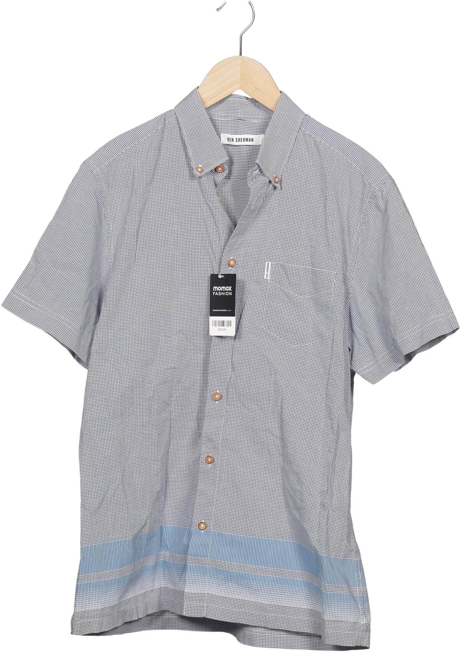 Ben Sherman Herren Hemd, Mehrfarbig, Gr. L, Baumwolle - Second Hand