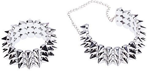 Schmuck-Set "Nieten", 2-teilig