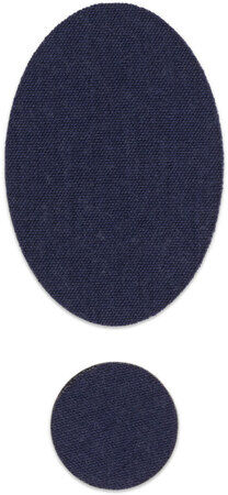 Prym Rub-on Patch MERINO, Farbe: marine, Inhalt: 2 Stück.