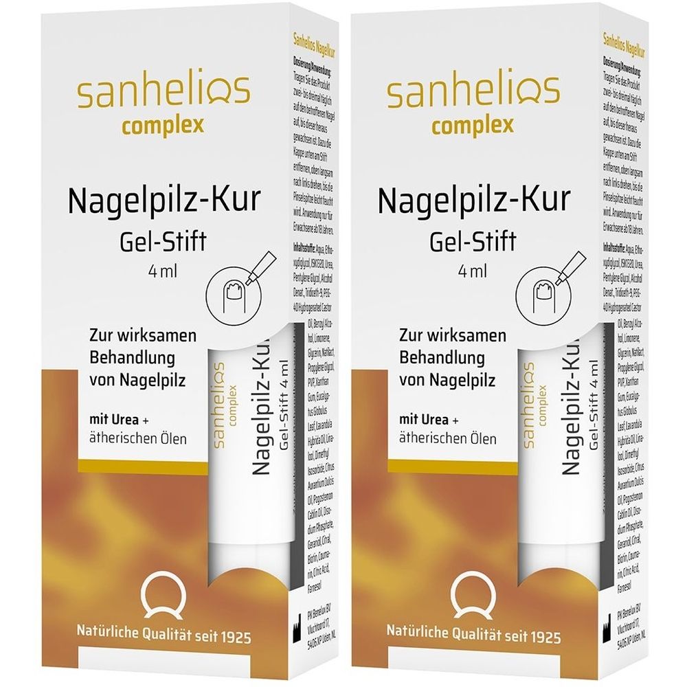 Sanhelios Nagelpilz-Kur Gelstift 2x 2x4 ml Lösung