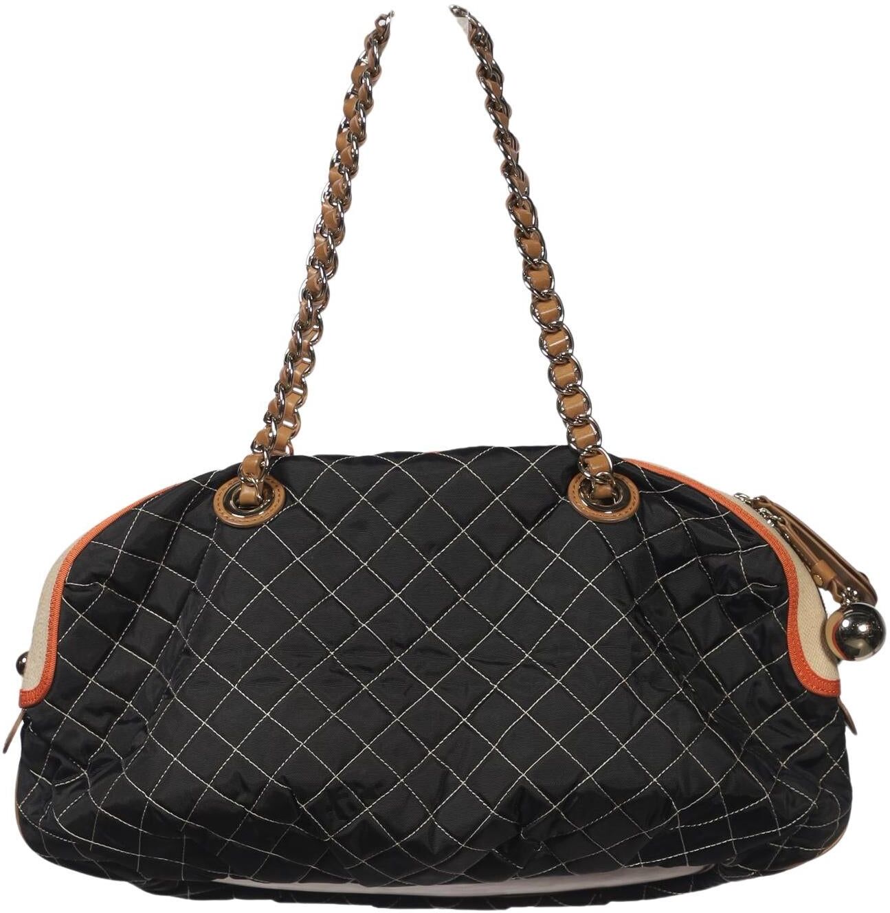 Moschino Cheap AND Chic Damen Handtasche gross, Schwarz, kein / Etikett - Second Hand