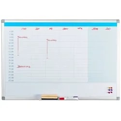 relaxdays Whiteboard »Tagesplaner« 60x90 cm