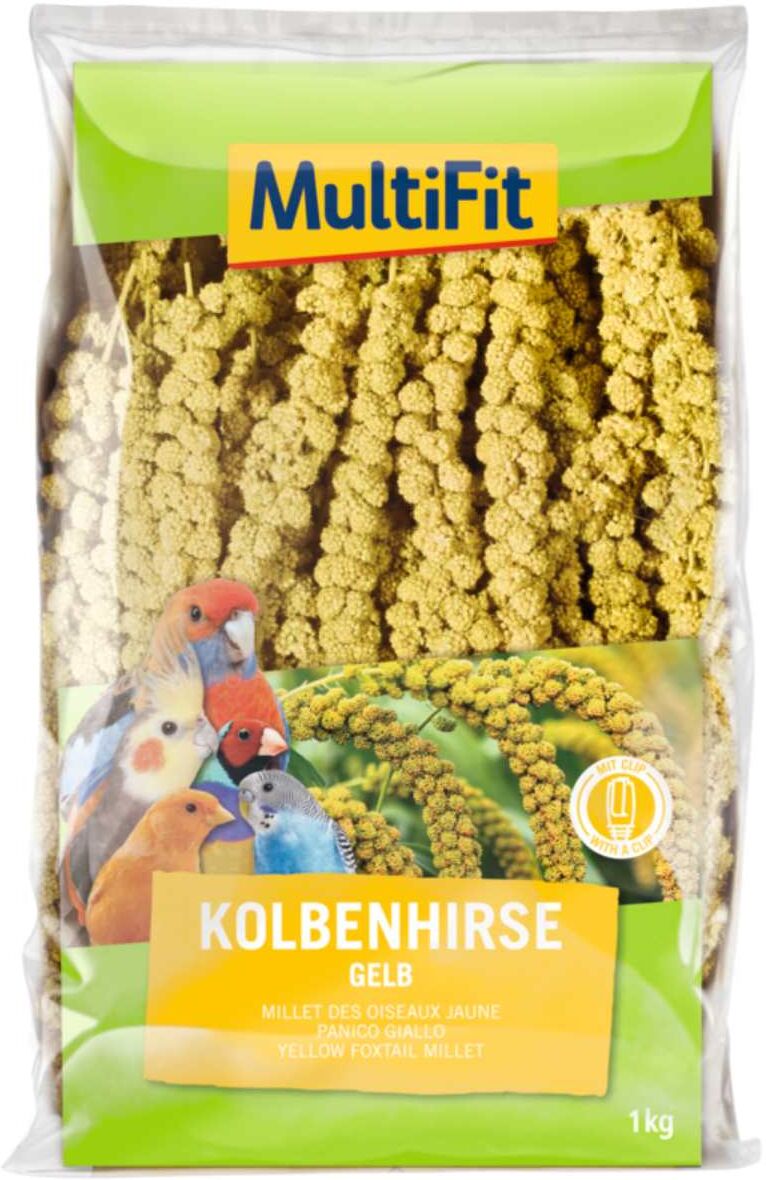 MultiFit Snack Uccelli Miglio Giallo 1KG