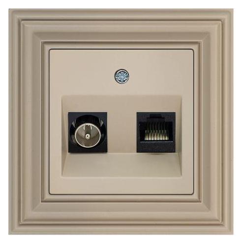 Liregus ITVKL-1-01.R/ONC IL.TV/COMPUTER SOCKET (ITVKL-1-01.R/ONC)