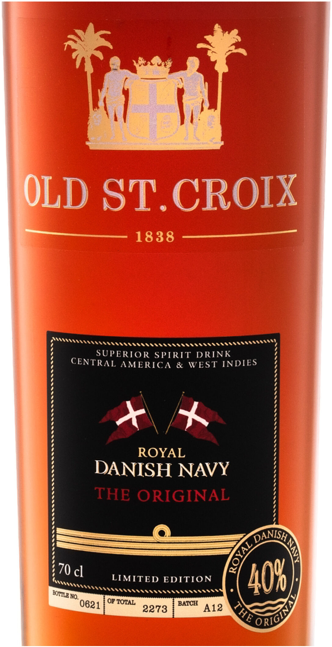 OLD ST. CROIX Royal Danish Navy 40% Vol