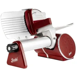 Berkel Icon Line Slicer, Aufschnittmaschine, Silber, Rot
