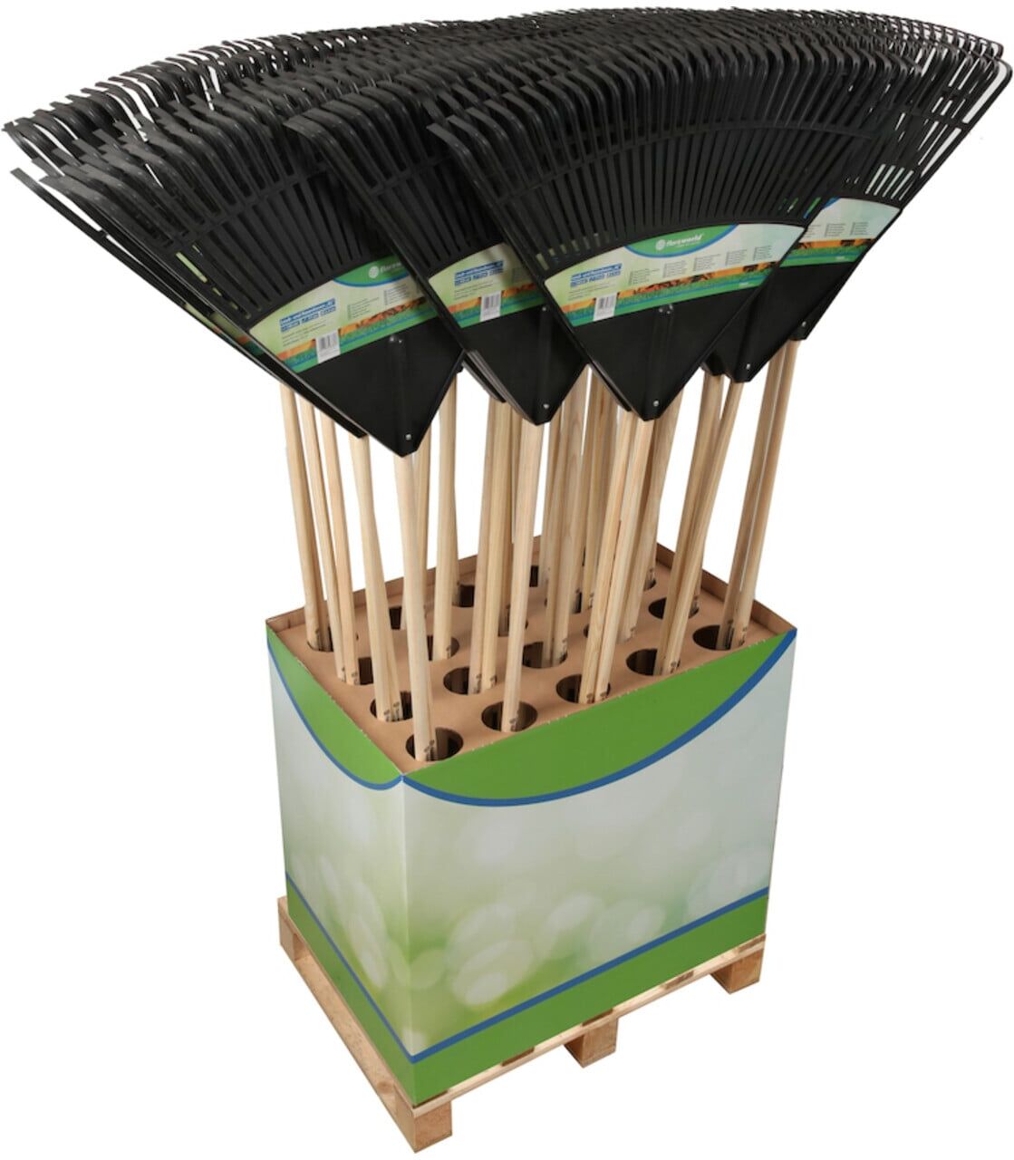 floraworld Laub-und RasenbesenDispla y 014715FW Classic XL)