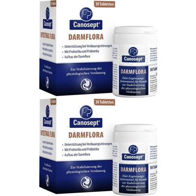 Canosept Darmflora Tabletten f.Hunde 2x 2x30 St