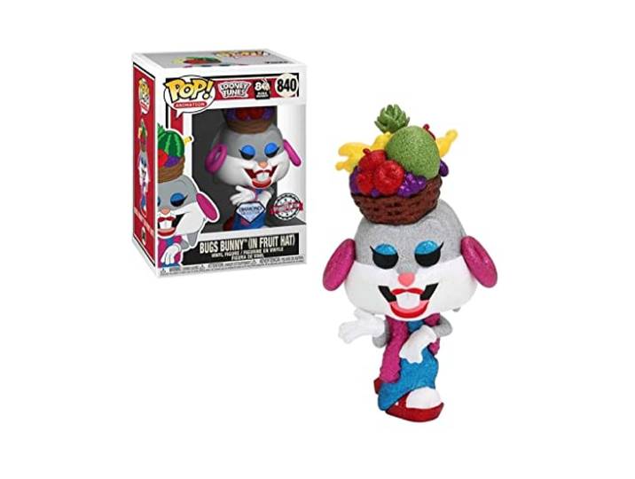 Pop! Animatie Looney Tunes 80e Bugs Bunny 840 Bugs Bunny in Fruit Hat Diamond Special Edition