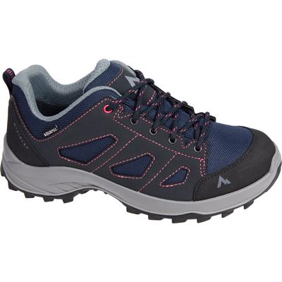 Wanderstiefel MCKINLEY "DA.-WANDER-SCHUH DISCOVER IV AQX W", Damen, Gr. 36, blau (navy schwarz, rose schwarz,), Synthetik, Schuhe Wanderstiefel, schützt vor Nässe