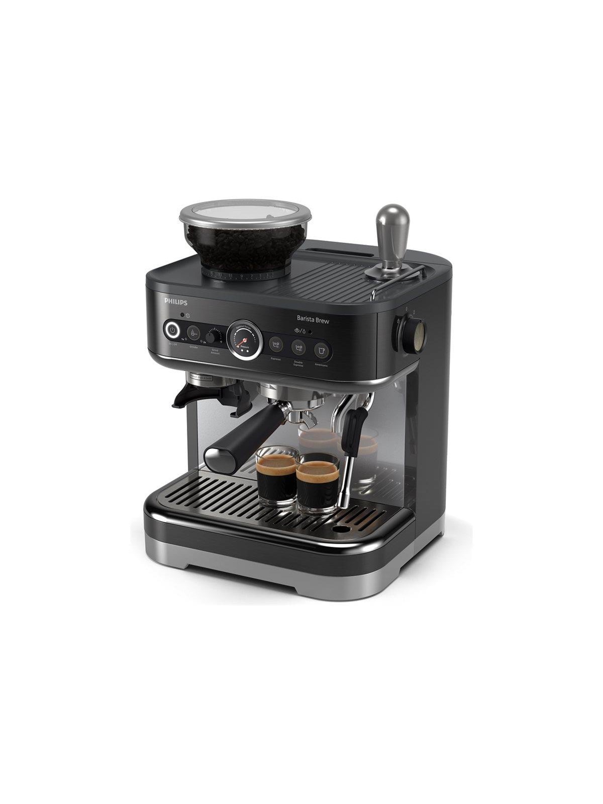 Philips Barista Brew PSA3218 - coffee machine with cappuccinatore - 15 bar - black