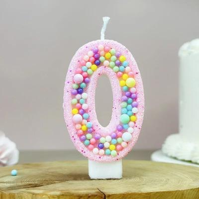Uplift Treasures Macaron Number Birthday Cake Candle