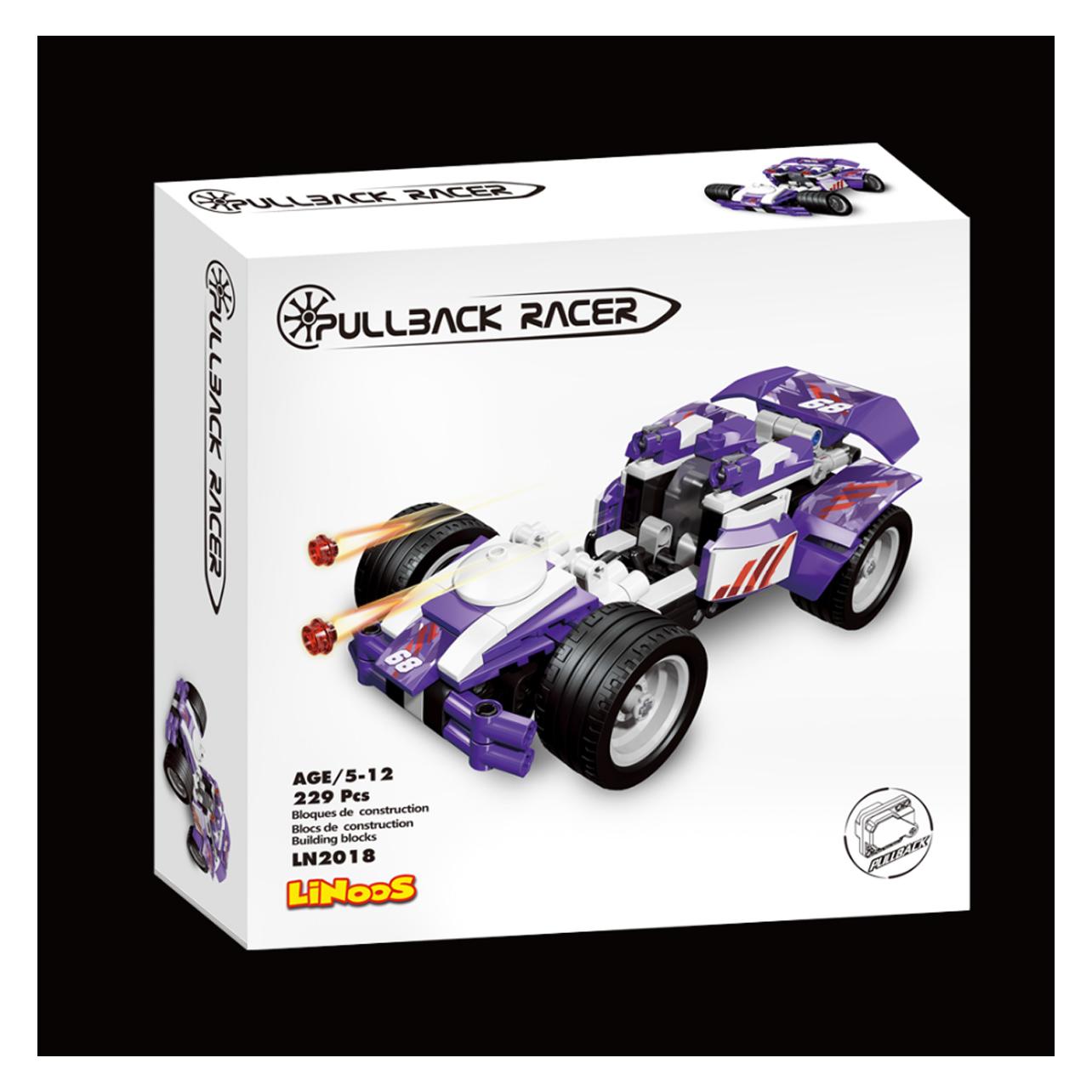 Linoos Pullback Racer Lila (LN2018)