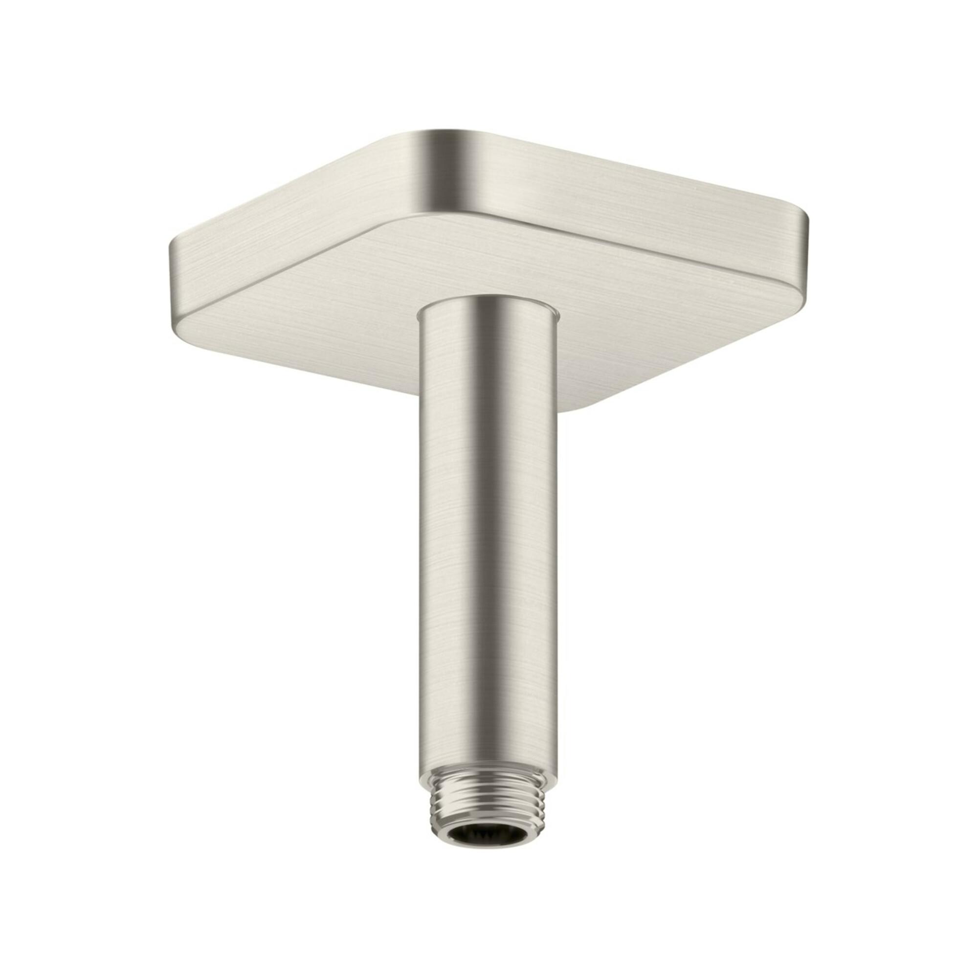 hansgrohe Deckenanschluss softsquare Axor 100mm, Edelstahl-Optik, eckig (26965800)