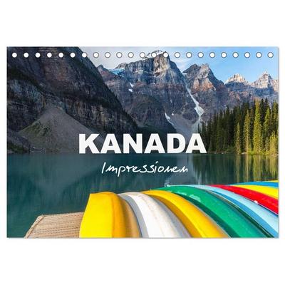 Kanada - Impressionen (Tischkalender 2026 DIN A5 quer), CALVENDO Monatskalender