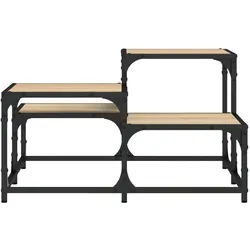 vidaXL, Couchtisch + Beistelltisch, Aiden (68 x 68 x 40 cm)