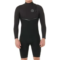 RIP CURL E BOMB 2/2 LS ZIP FREE Shorty 2026 black - XL