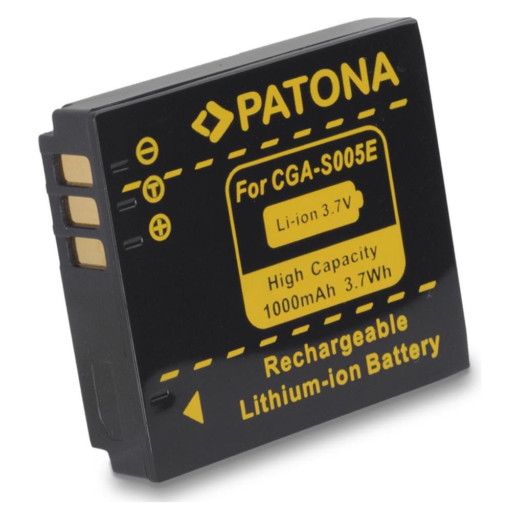 Patona Akku f. Panasonic CGA-S005E (Kamera Akku) (1041 1000mAh)