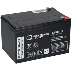 Quality-Batteries 12LCP-12 12V 13Ah AGM Akku – passend für Panasonic LC-CA1212PG1