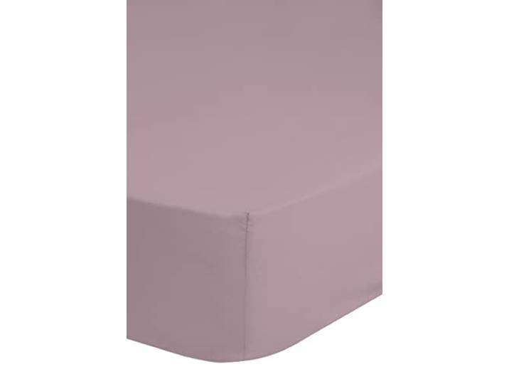 Spannbettlaken, 100 x 200 cm, Baumwolle (ohne Bügeln) (30 cm Ecken), zartes Rosa