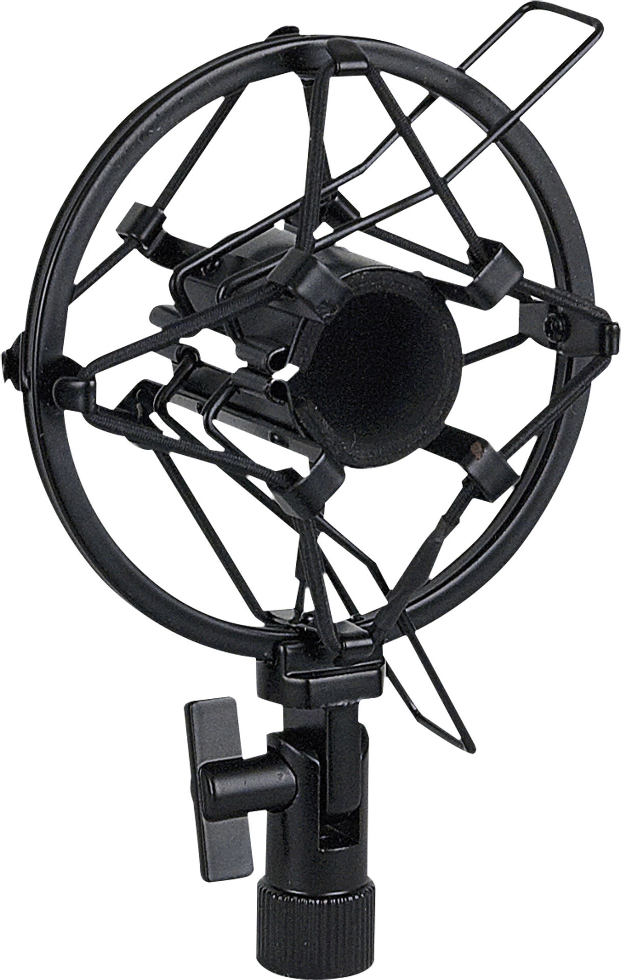Showgear Mikrofonhalter 22-24 Mm 5/8 Gewinde – Stoßfest – Schwarz