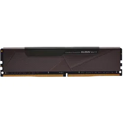Klevv 8GB BOLT X 3600MHz DDR4 UDIMM Black (1 x 8GB, 3600 MHz, DDR4-RAM, DIMM), RAM, Schwarz