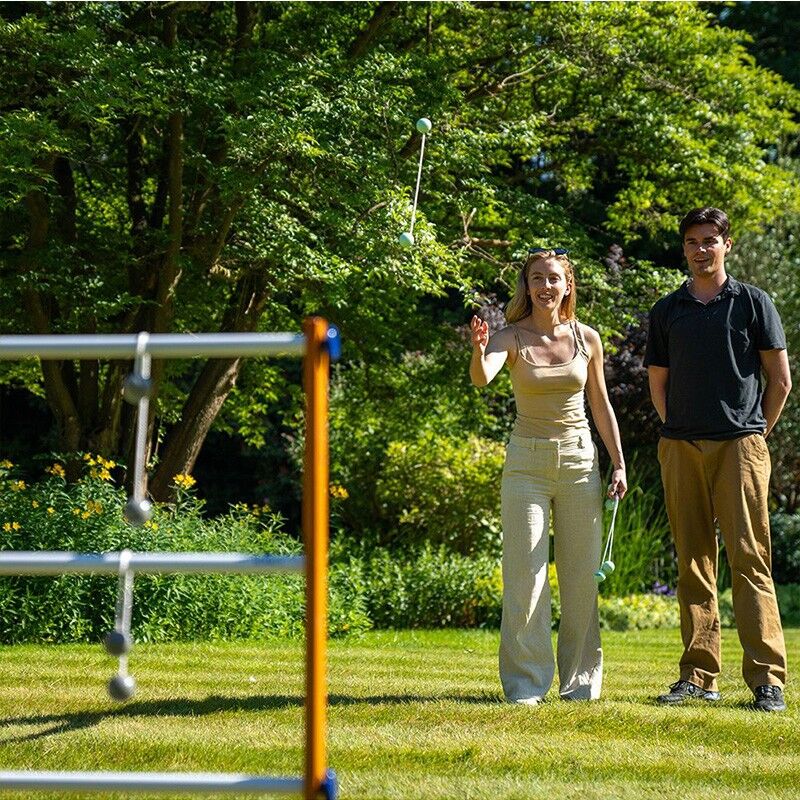 Uber Games Tac Tac Golf (Bleu, Blanc, Vert et Gris) - Ladder Golf