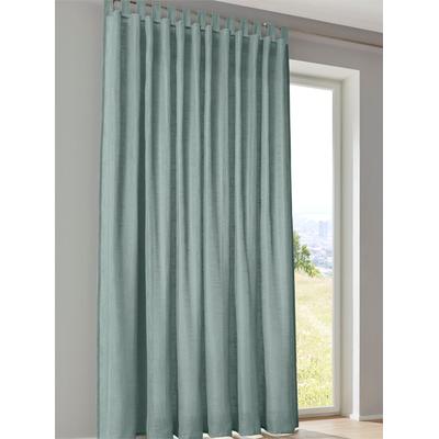 Gardine HEINE HOME Gr. 3, grün (salbei), B:140cm H:225cm, Polyester, Gardinen, Gardine