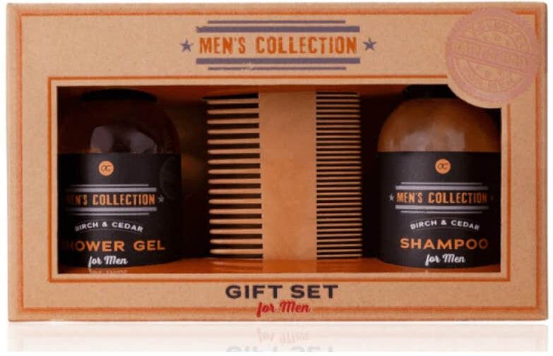 Accentra Gift Set Men Gel + Champú + Peine