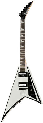 Jackson JS32T Rhoads AH WH White with Black Bevels