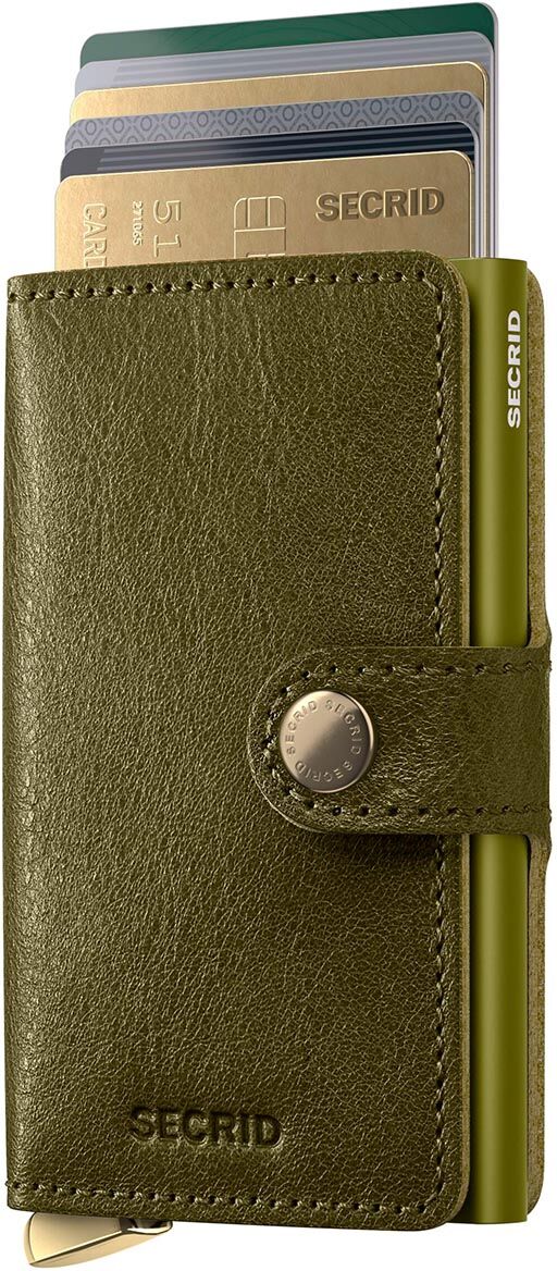 Secrid Premium Miniwallet Basco Olive+ Basco Olive