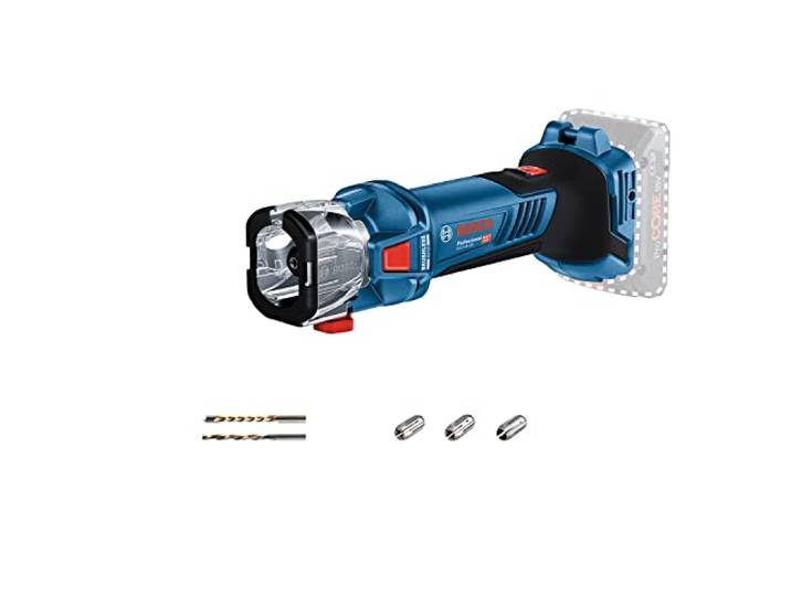Bosch PRO Défonceuse plaquiste sans-fil GCU 18V-30 La GCU 18V-30 permet aux plaquistes de travailler une journée entière avec une seule batterie. GCU 18V-30 solo Carton