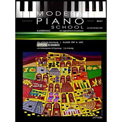 Modern Piano School 1 / Klavierschule, Geheftet von Axel Kemper-Moll, Axel Kemper-Moll, 978-3-947071-00-5