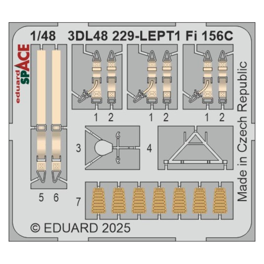 Eduard Fi 156C SPACE TAMIYA (3DL48229)