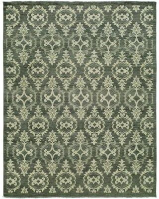 KALATY Transitional Multi-Colored Hand-Knotted Wool Area Rug