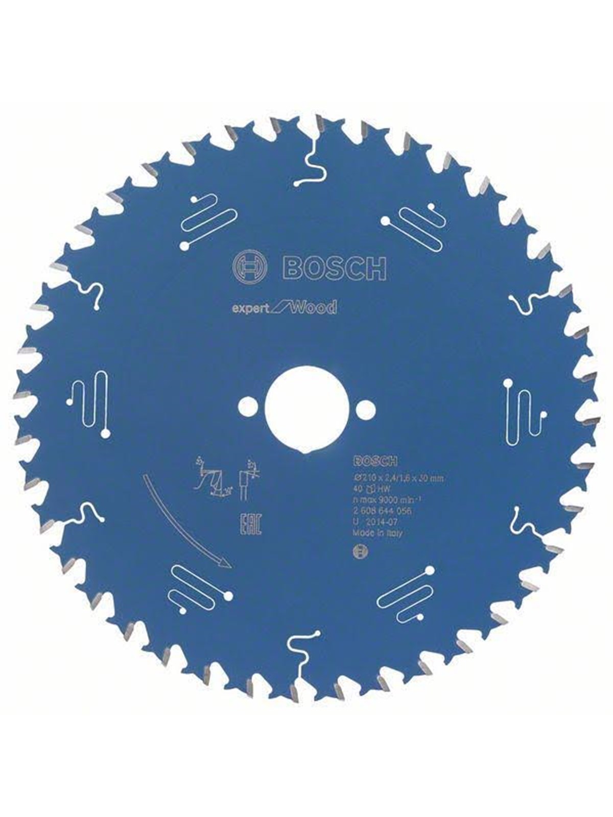 Bosch Circular Saw Blade 210x30x1.6mm 40t