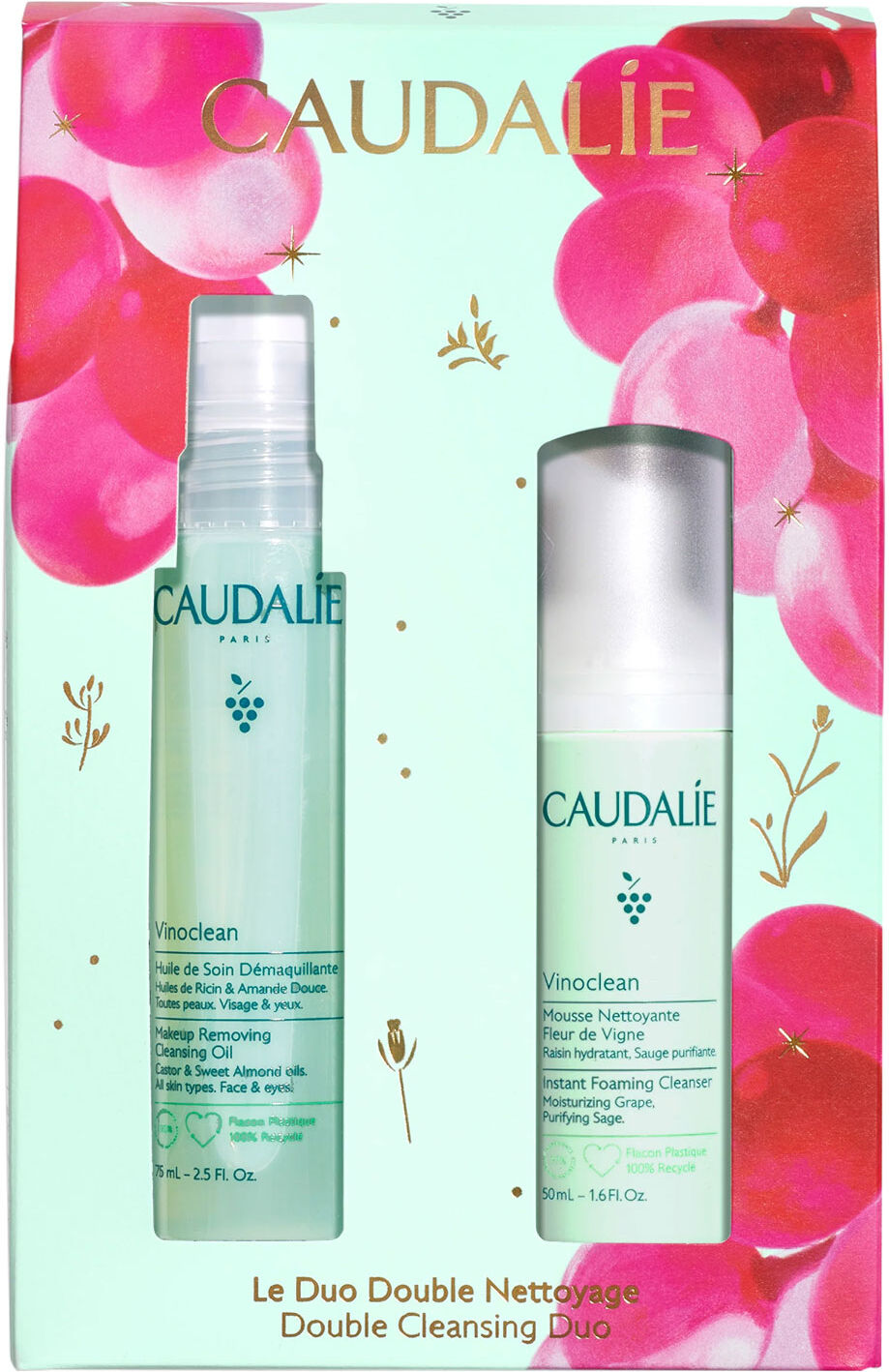CAUDALIE Vinoclean Double Cleansing Duo Gift Set