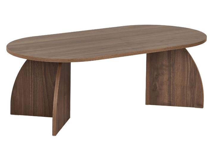 Table basse en bois \ Melina\ 120 x 60 x 40 cm - Travertin