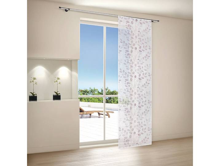 Panneau japonais Zina 60 x 245 x 1cm Gris