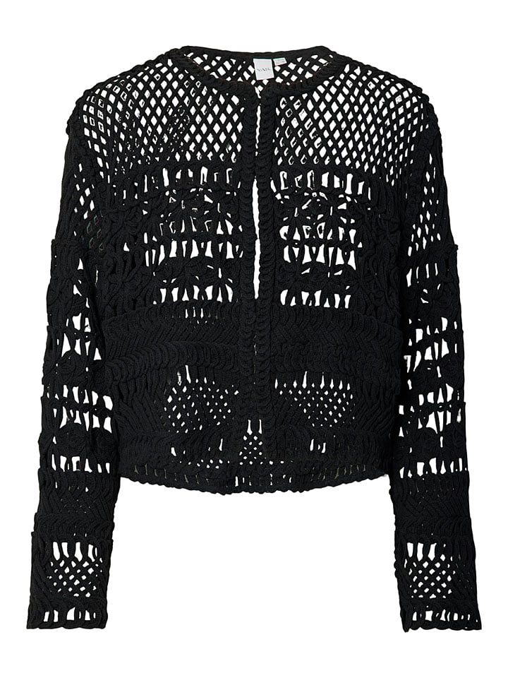 YAS Cardigan in Schwarz - L
